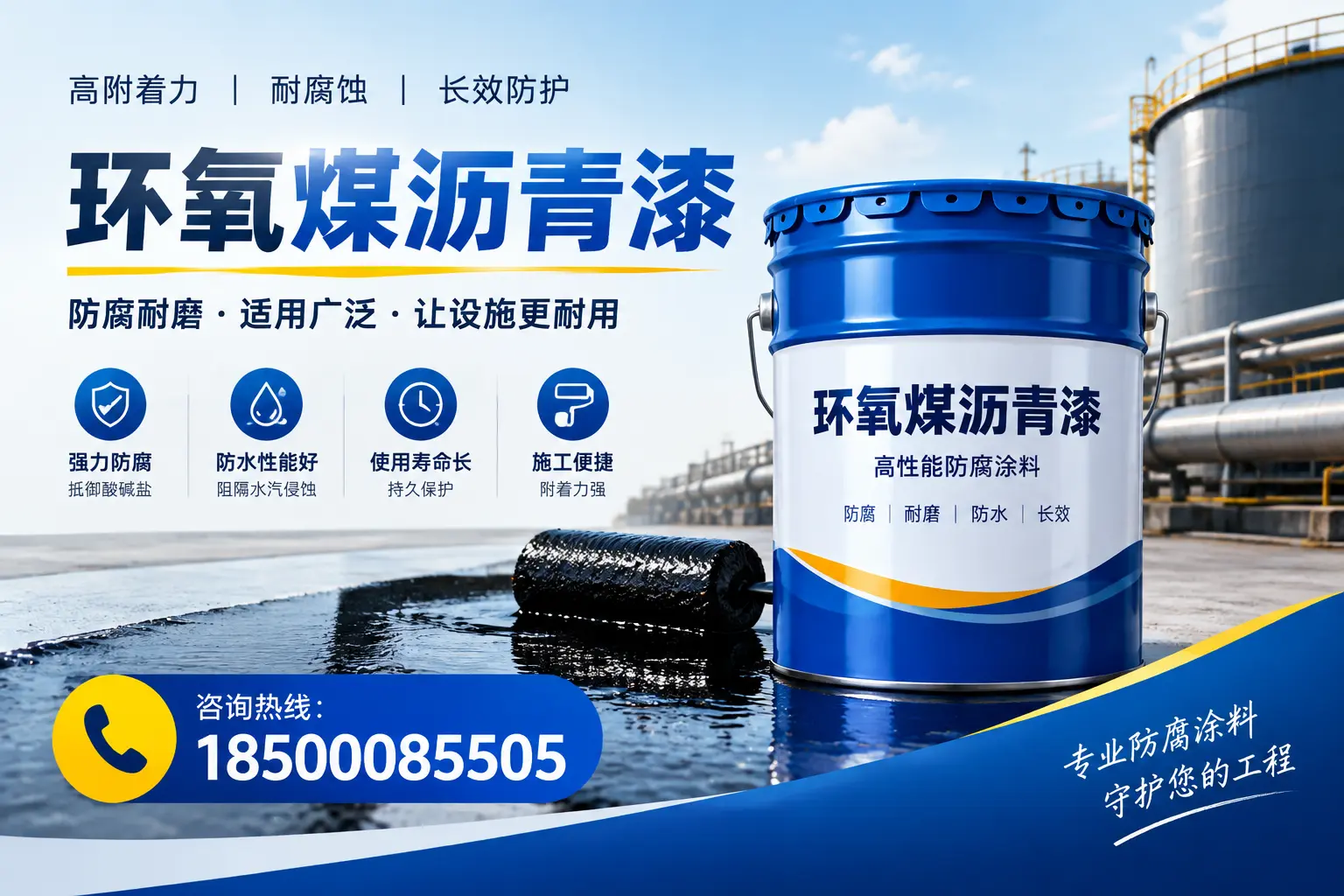 环氧煤沥青漆与其他涂料的对比分析,助力文山企业决策